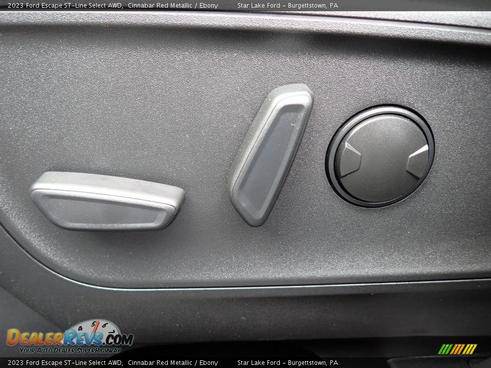 2023 Ford Escape ST-Line Select AWD Cinnabar Red Metallic / Ebony Photo #16
