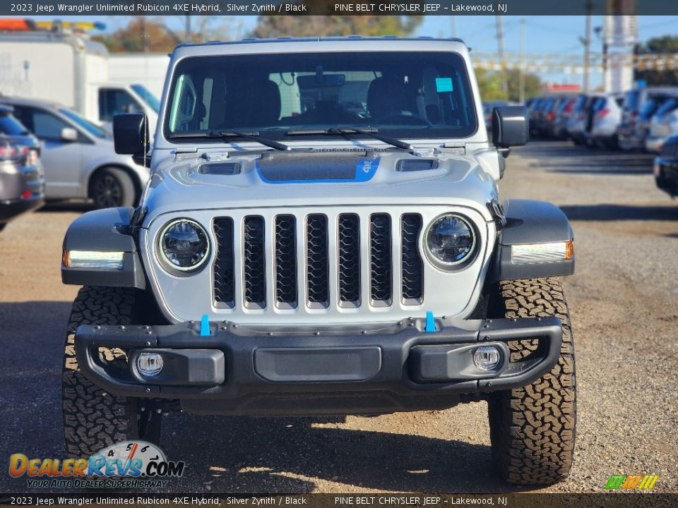 2023 Jeep Wrangler Unlimited Rubicon 4XE Hybrid Silver Zynith / Black Photo #2