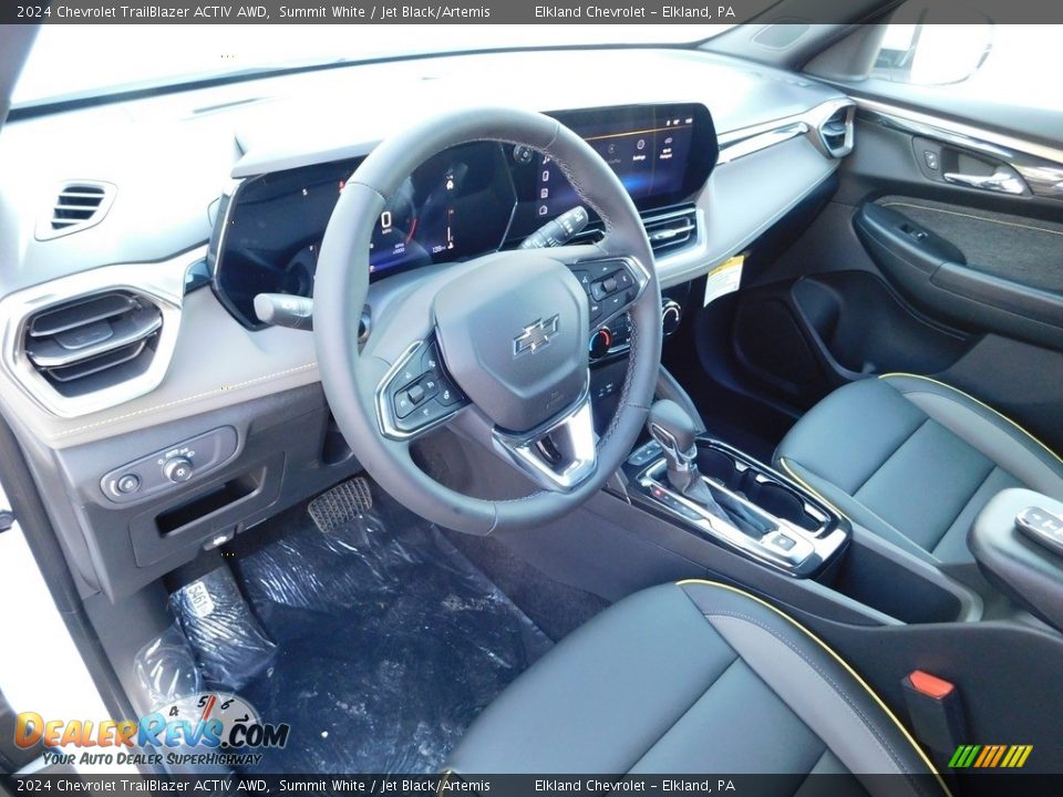 Jet Black/Artemis Interior - 2024 Chevrolet TrailBlazer ACTIV AWD Photo #21