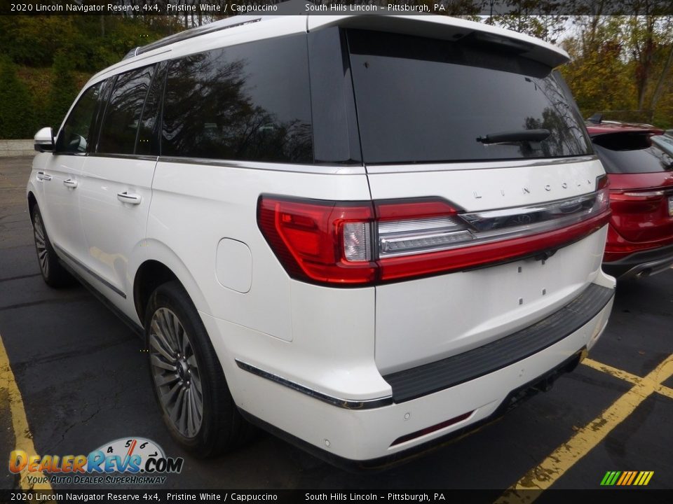 2020 Lincoln Navigator Reserve 4x4 Pristine White / Cappuccino Photo #2