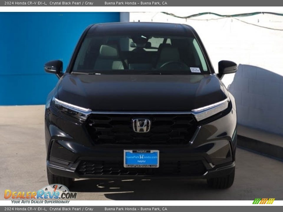 2024 Honda CR-V EX-L Crystal Black Pearl / Gray Photo #3