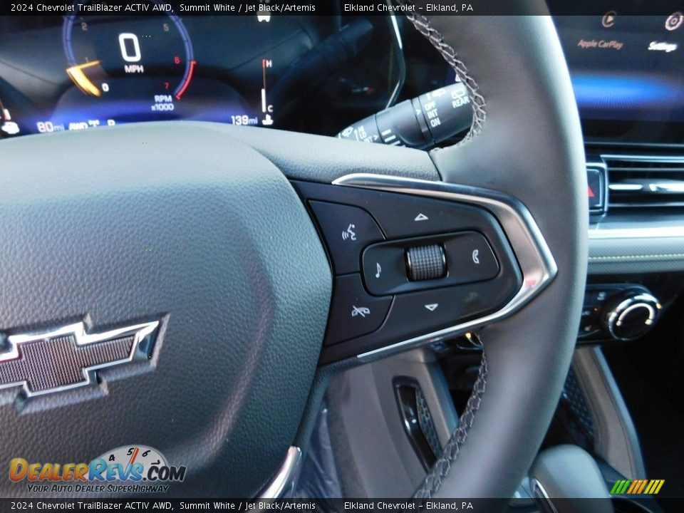 2024 Chevrolet TrailBlazer ACTIV AWD Steering Wheel Photo #24