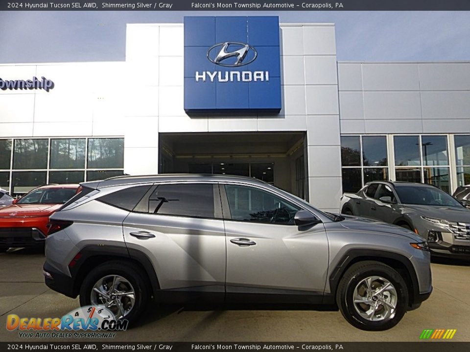 2024 Hyundai Tucson SEL AWD Shimmering Silver / Gray Photo #1