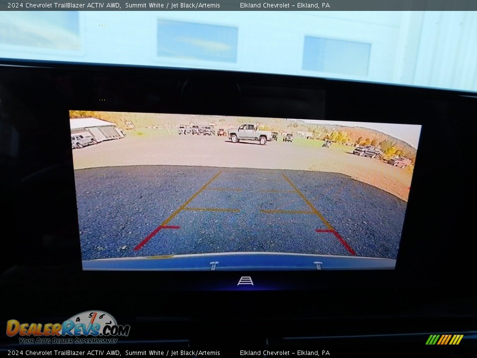 2024 Chevrolet TrailBlazer ACTIV AWD Summit White / Jet Black/Artemis Photo #32