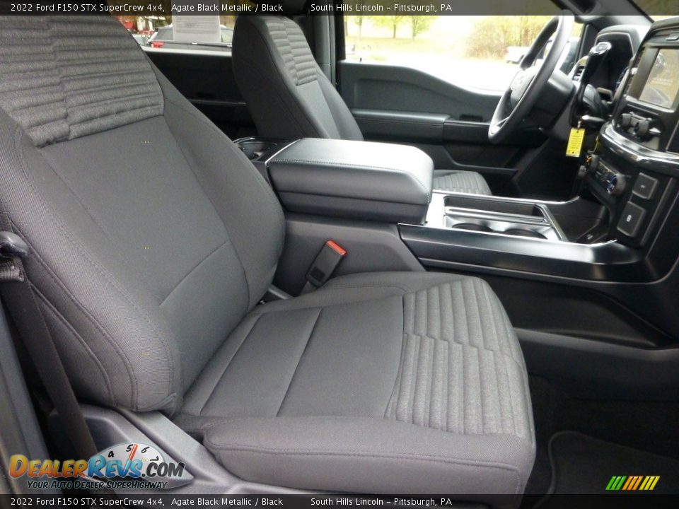 Front Seat of 2022 Ford F150 STX SuperCrew 4x4 Photo #11