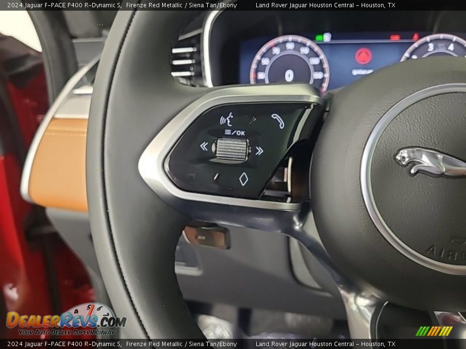 2024 Jaguar F-PACE P400 R-Dynamic S Steering Wheel Photo #18