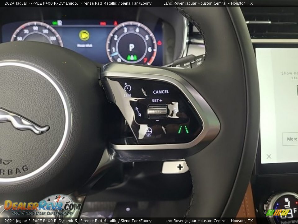 2024 Jaguar F-PACE P400 R-Dynamic S Steering Wheel Photo #19