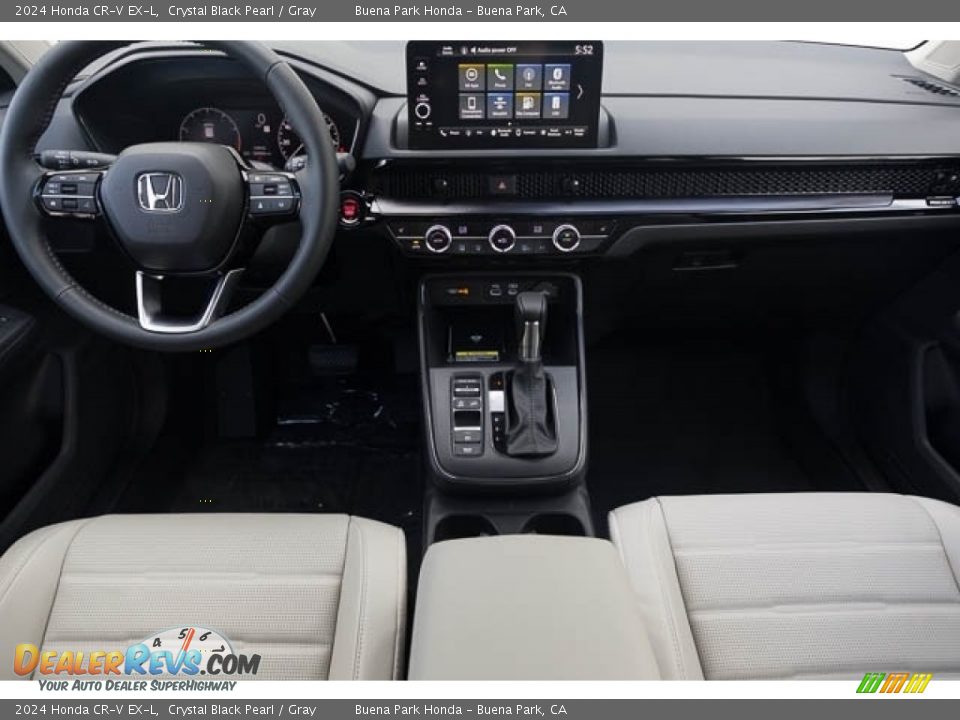 Dashboard of 2024 Honda CR-V EX-L Photo #17
