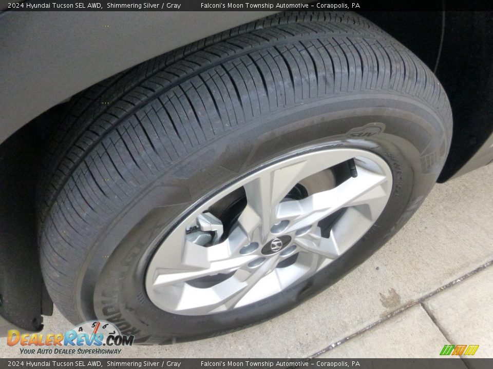 2024 Hyundai Tucson SEL AWD Shimmering Silver / Gray Photo #10