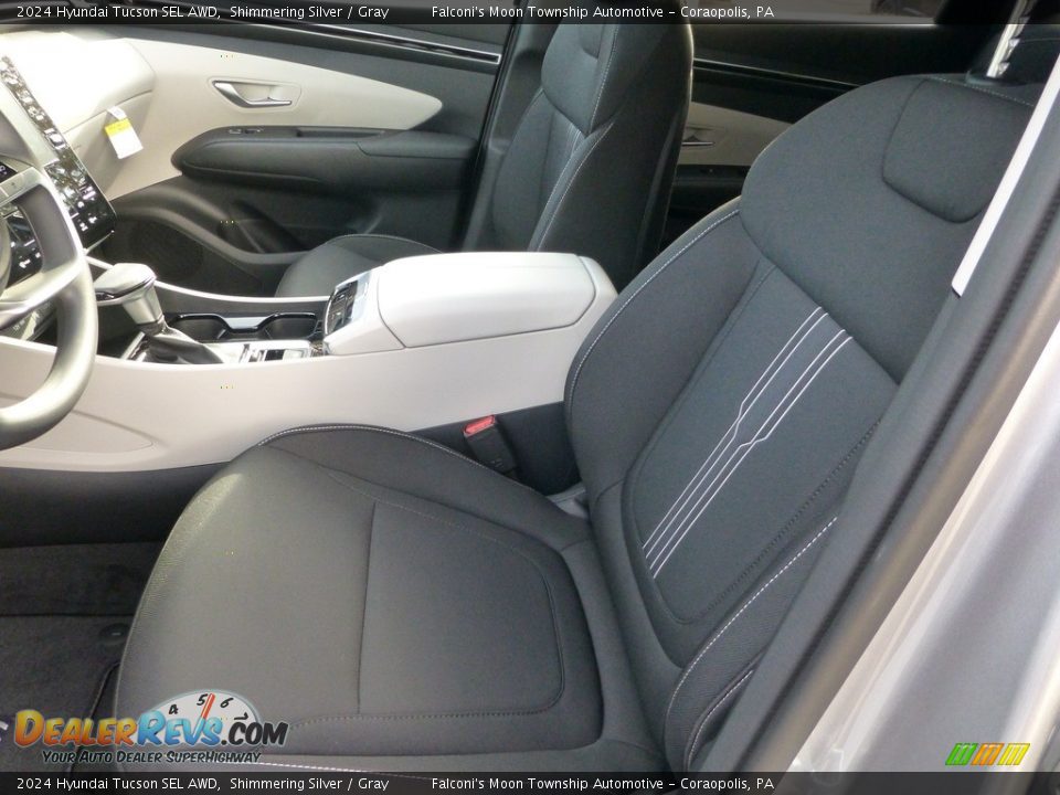 Front Seat of 2024 Hyundai Tucson SEL AWD Photo #11