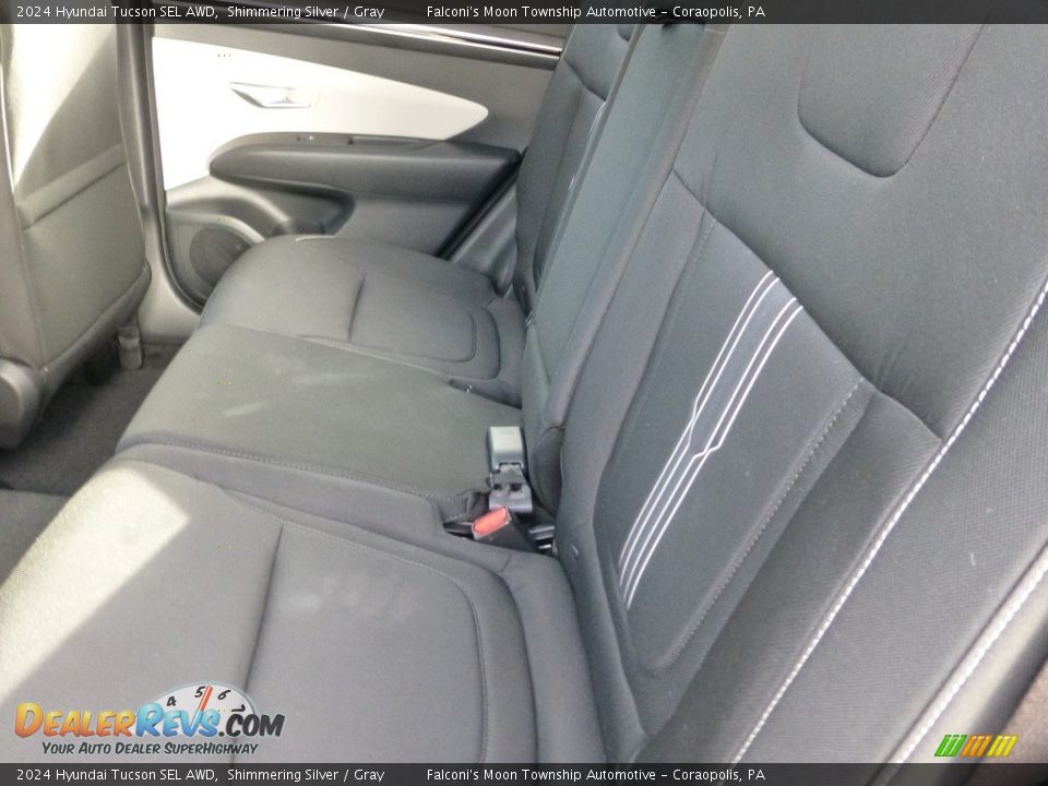 Rear Seat of 2024 Hyundai Tucson SEL AWD Photo #12