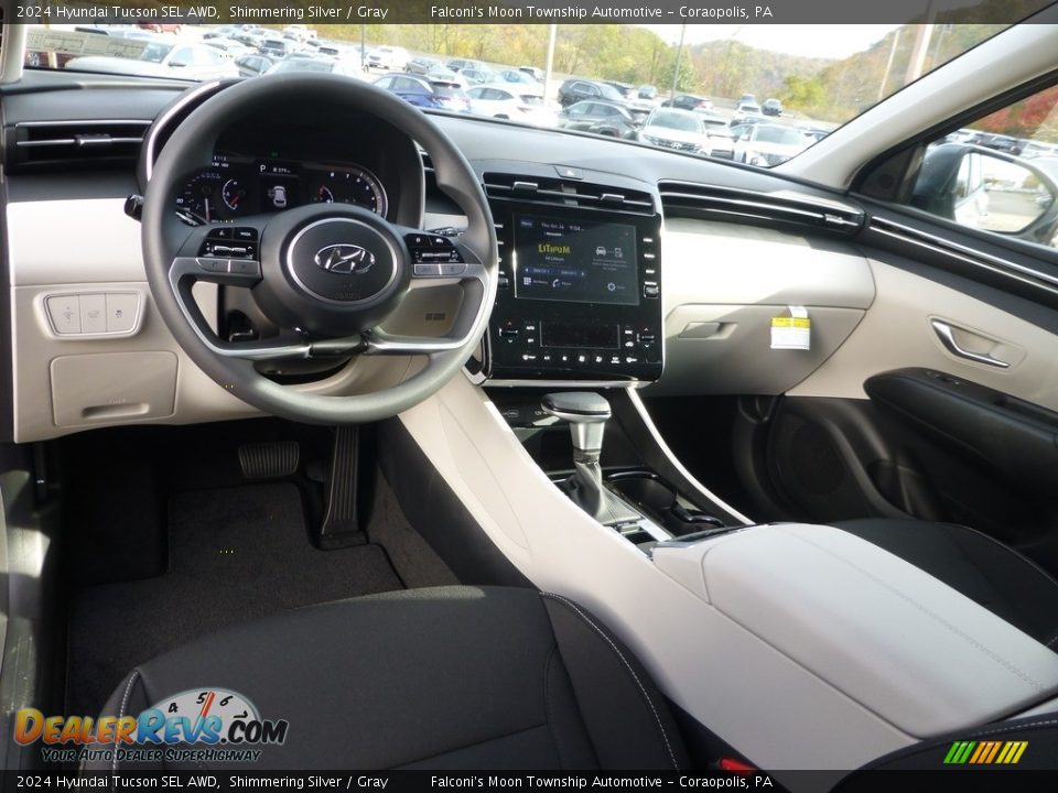 Gray Interior - 2024 Hyundai Tucson SEL AWD Photo #13
