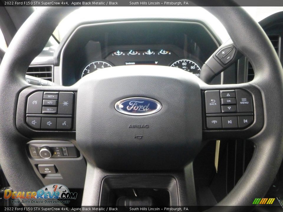 2022 Ford F150 STX SuperCrew 4x4 Steering Wheel Photo #20