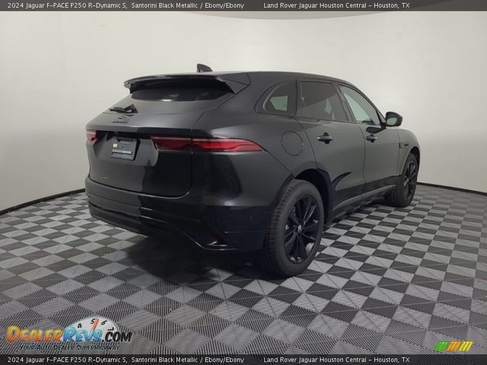 2024 Jaguar F-PACE P250 R-Dynamic S Santorini Black Metallic / Ebony/Ebony Photo #2