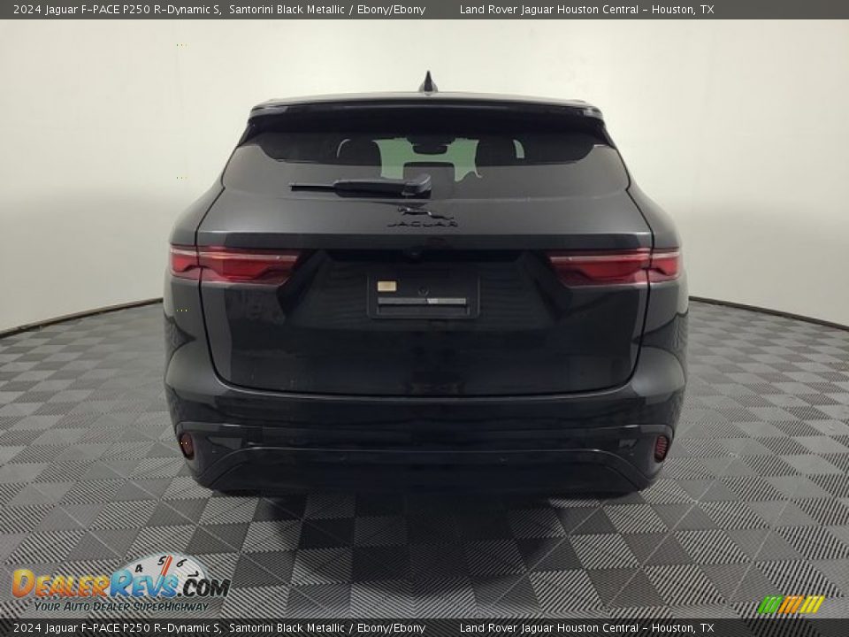 2024 Jaguar F-PACE P250 R-Dynamic S Santorini Black Metallic / Ebony/Ebony Photo #7