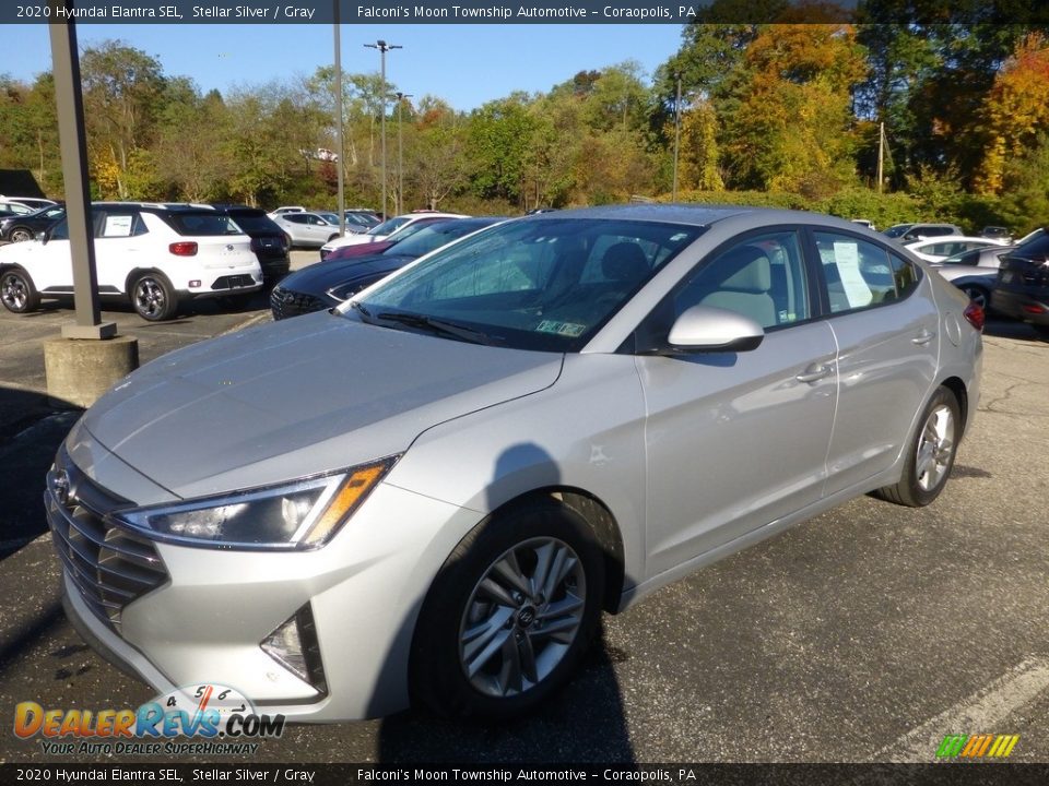 2020 Hyundai Elantra SEL Stellar Silver / Gray Photo #1