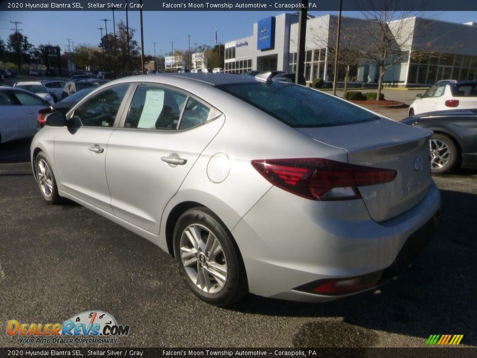 2020 Hyundai Elantra SEL Stellar Silver / Gray Photo #2