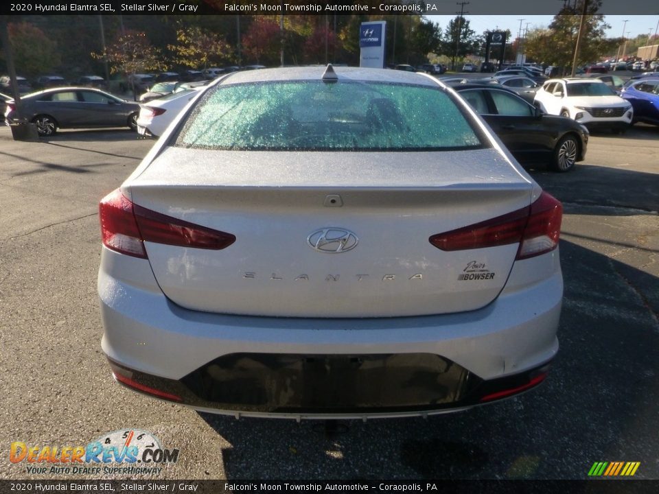 2020 Hyundai Elantra SEL Stellar Silver / Gray Photo #3