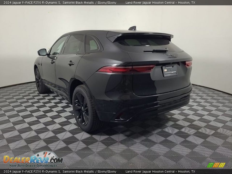 2024 Jaguar F-PACE P250 R-Dynamic S Santorini Black Metallic / Ebony/Ebony Photo #10