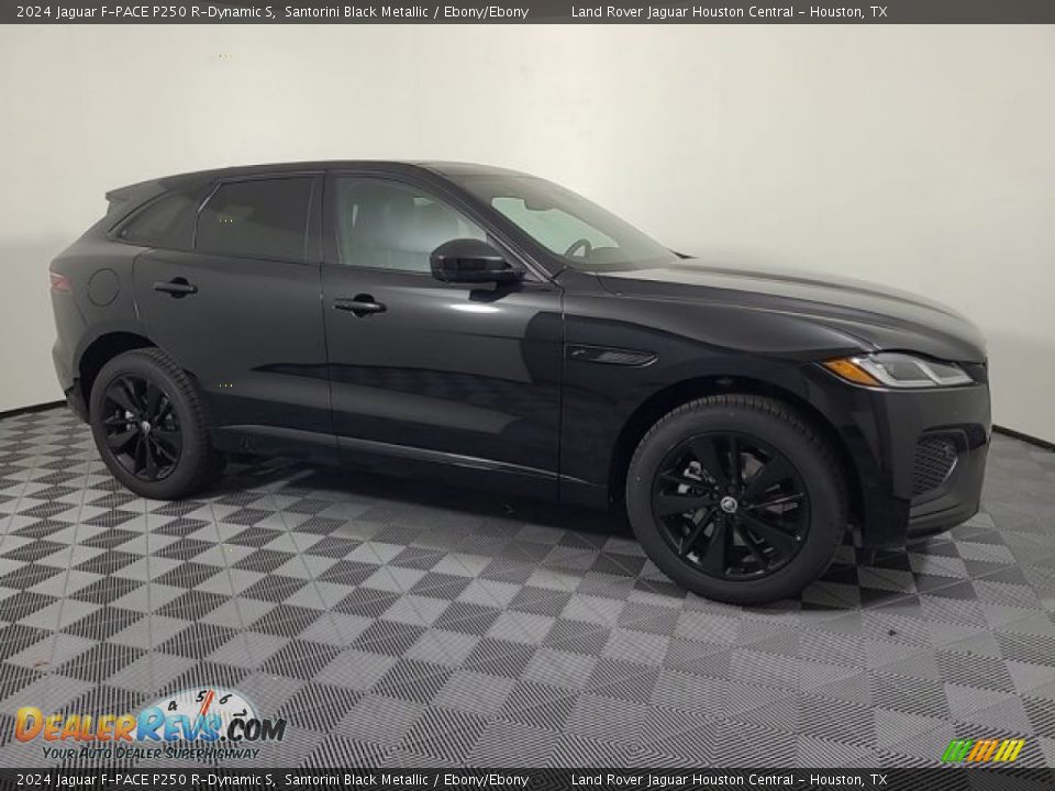 Santorini Black Metallic 2024 Jaguar F-PACE P250 R-Dynamic S Photo #11