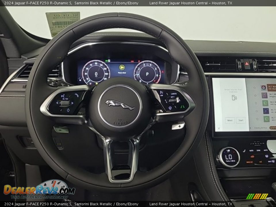 2024 Jaguar F-PACE P250 R-Dynamic S Steering Wheel Photo #17