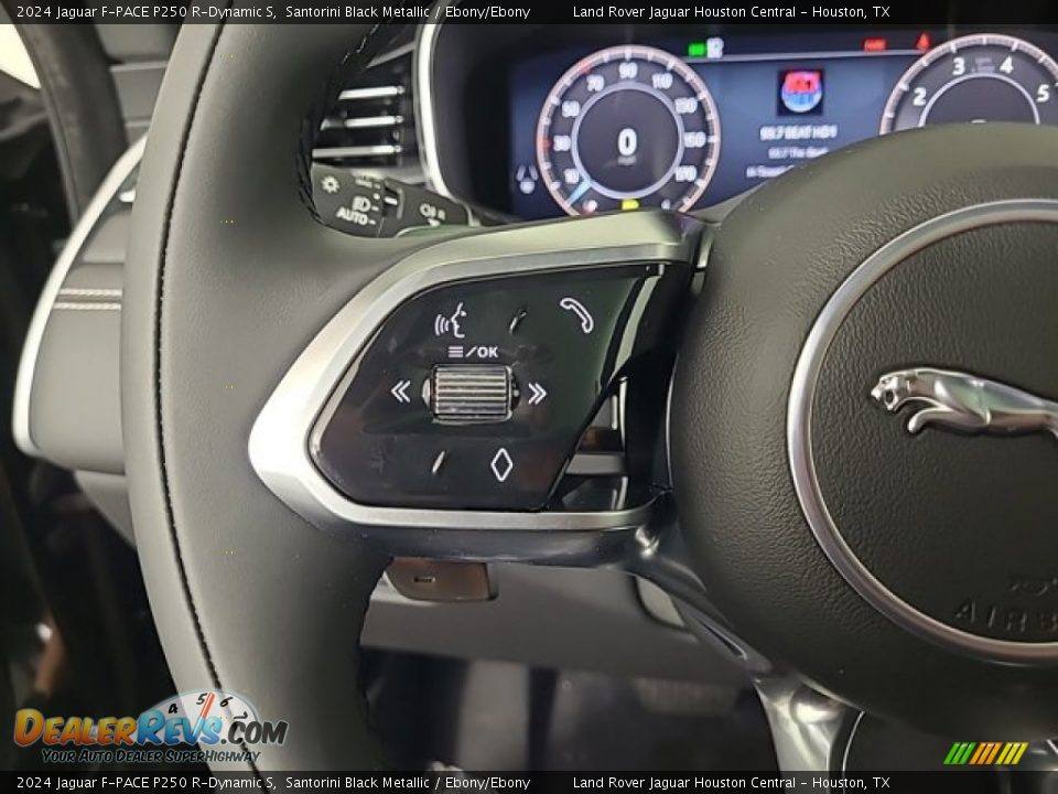 2024 Jaguar F-PACE P250 R-Dynamic S Steering Wheel Photo #18