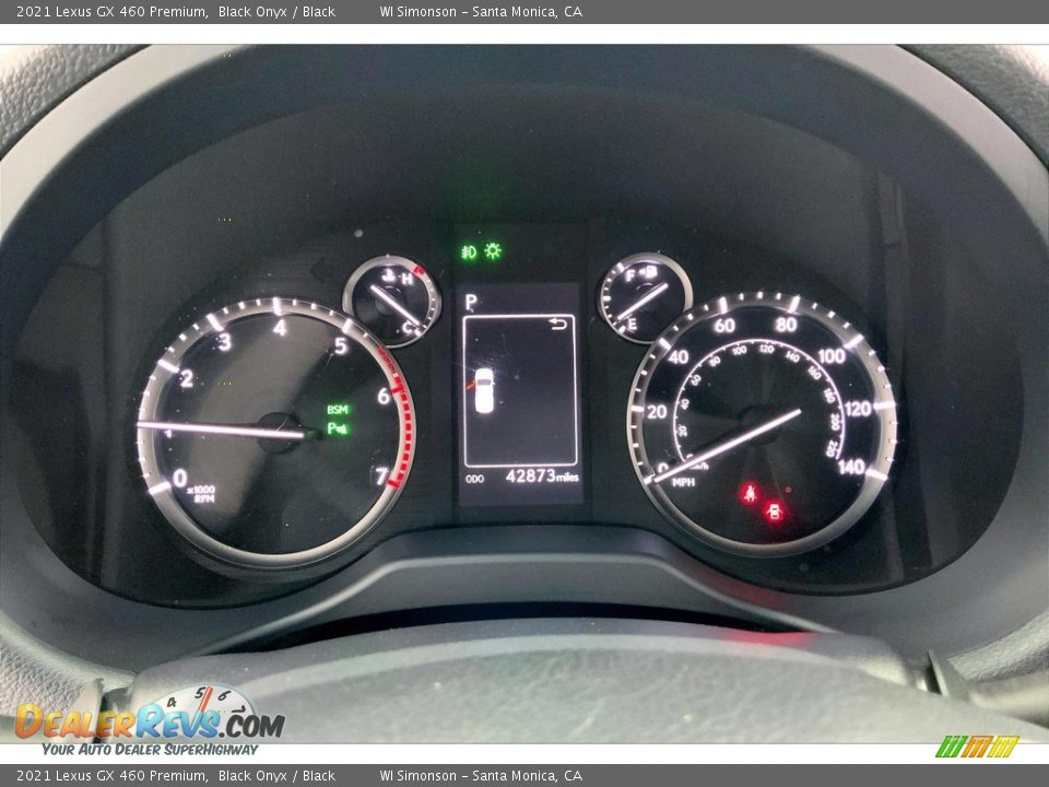 2021 Lexus GX 460 Premium Gauges Photo #22