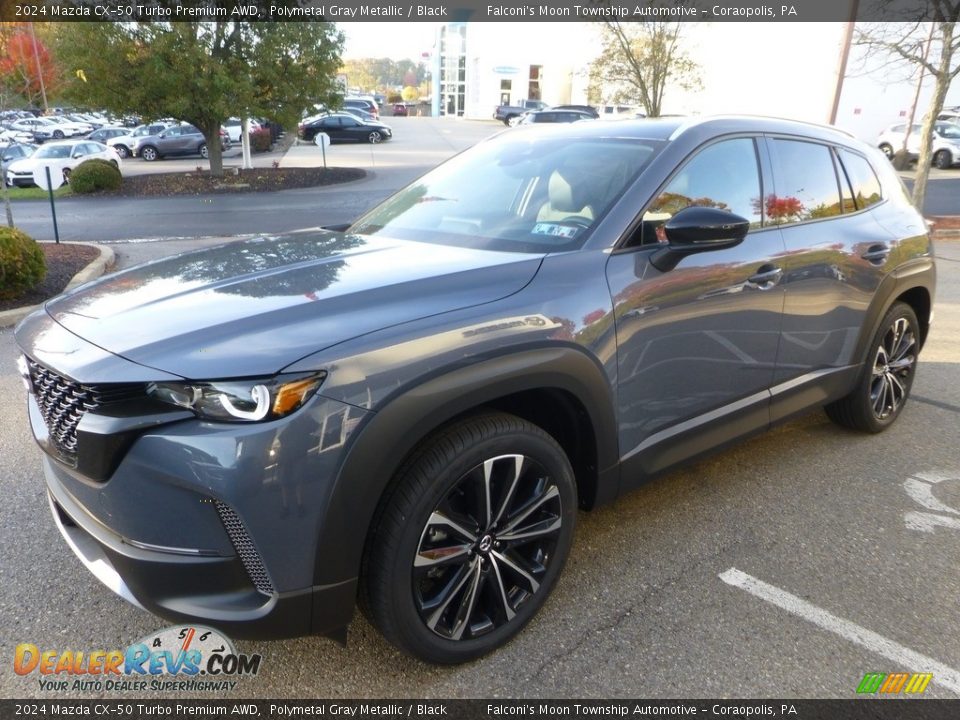 Front 3/4 View of 2024 Mazda CX-50 Turbo Premium AWD Photo #6