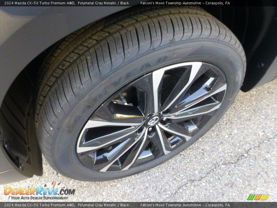 2024 Mazda CX-50 Turbo Premium AWD Polymetal Gray Metallic / Black Photo #9