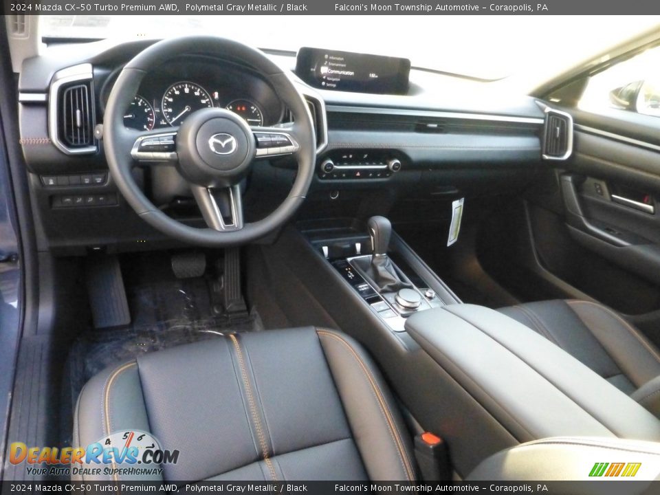 Black Interior - 2024 Mazda CX-50 Turbo Premium AWD Photo #12