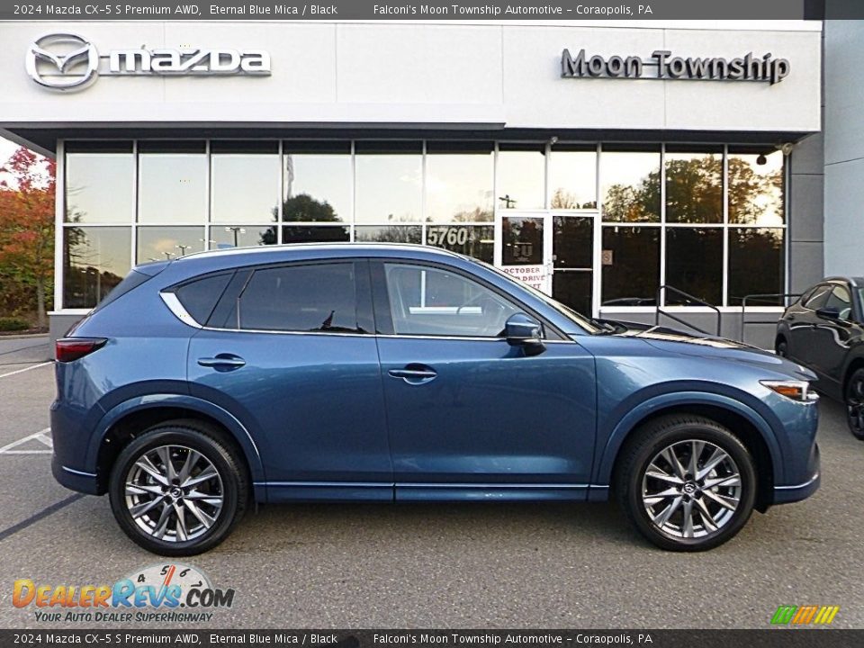 2024 Mazda CX-5 S Premium AWD Eternal Blue Mica / Black Photo #1