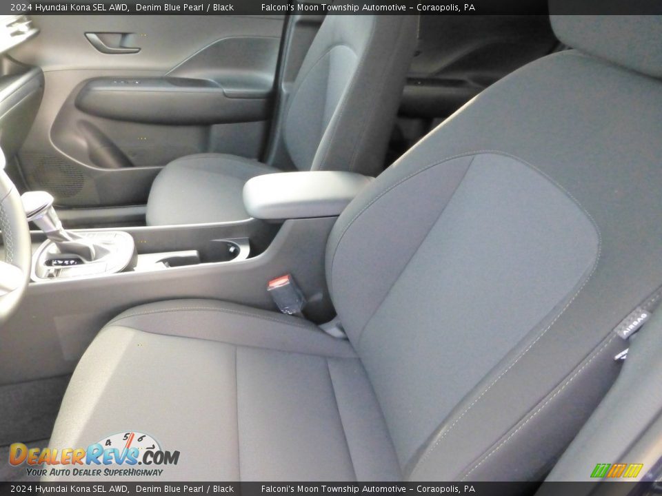 2024 Hyundai Kona SEL AWD Denim Blue Pearl / Black Photo #11