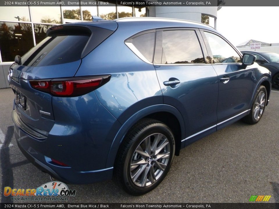 2024 Mazda CX-5 S Premium AWD Eternal Blue Mica / Black Photo #2