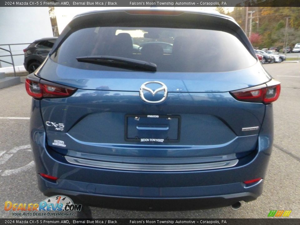 2024 Mazda CX-5 S Premium AWD Eternal Blue Mica / Black Photo #3
