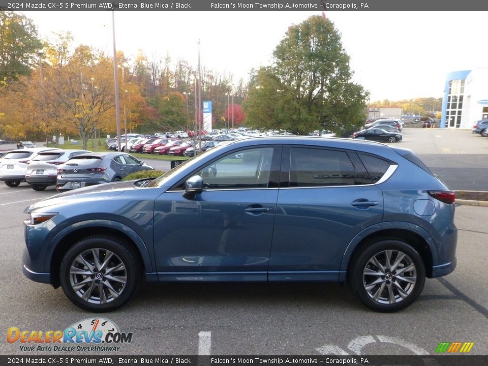 Eternal Blue Mica 2024 Mazda CX-5 S Premium AWD Photo #6