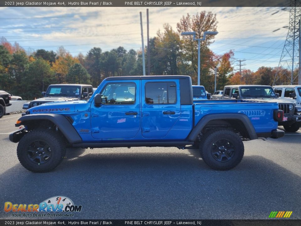 2023 Jeep Gladiator Mojave 4x4 Hydro Blue Pearl / Black Photo #3