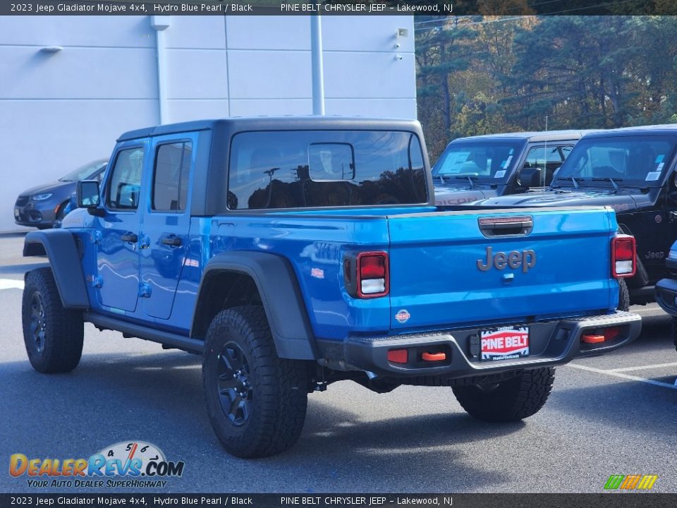 2023 Jeep Gladiator Mojave 4x4 Hydro Blue Pearl / Black Photo #4