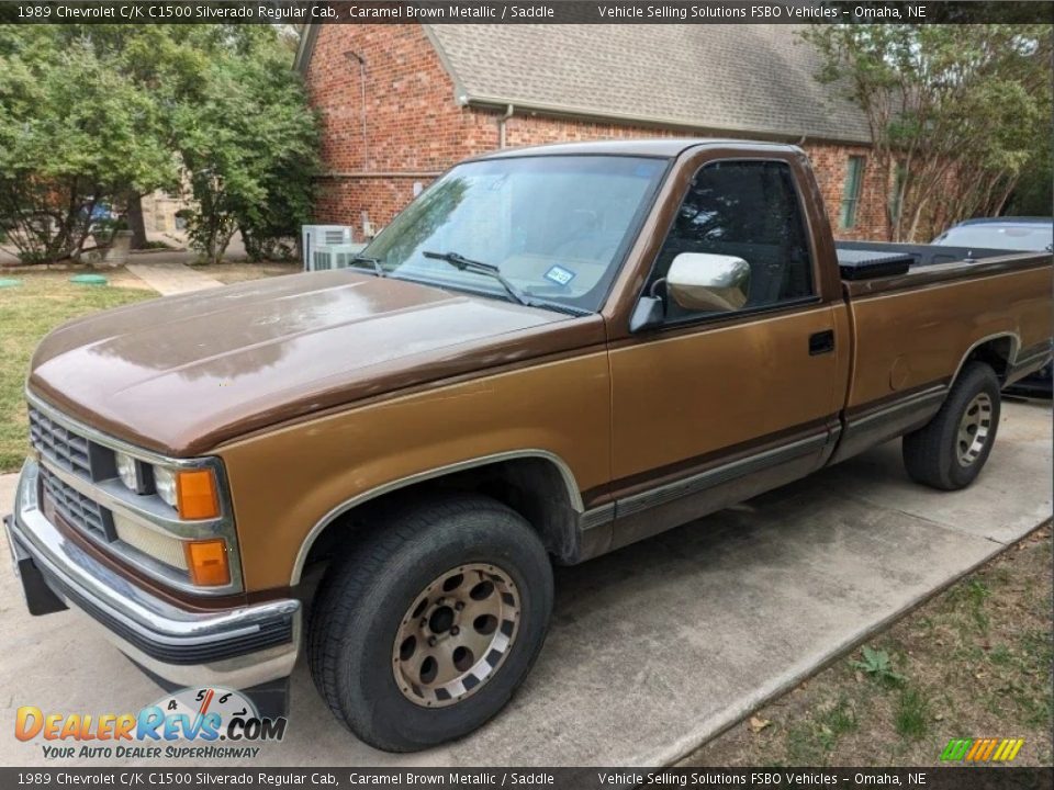 Caramel Brown Metallic 1989 Chevrolet C/K C1500 Silverado Regular Cab Photo #1