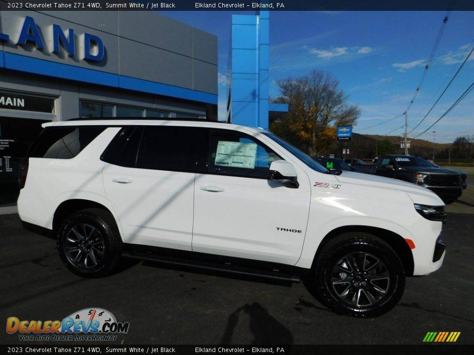 Summit White 2023 Chevrolet Tahoe Z71 4WD Photo #2