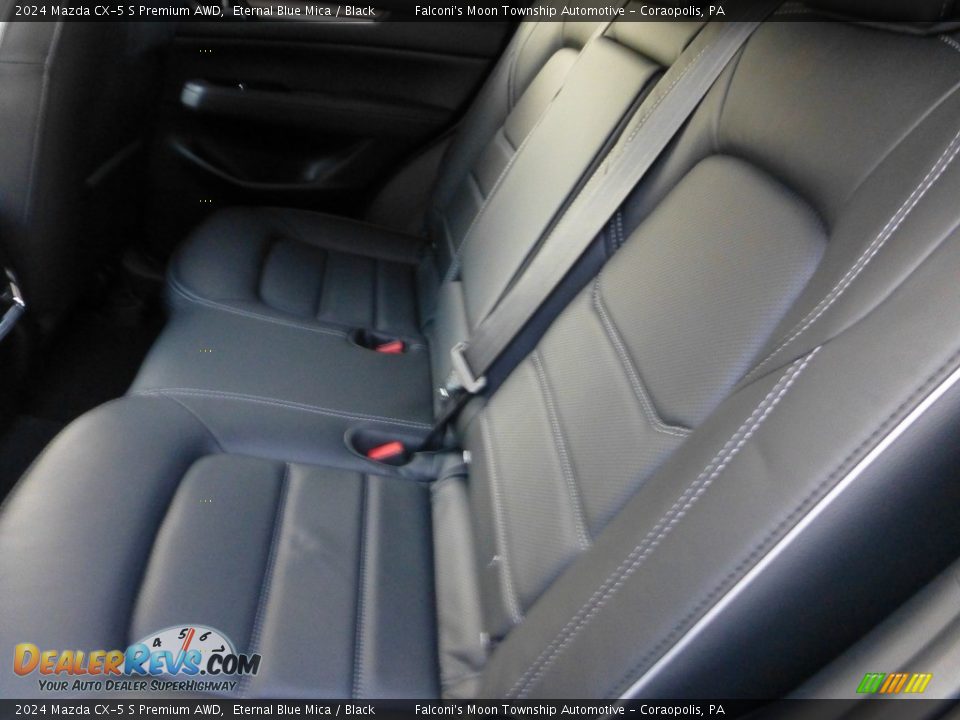 Rear Seat of 2024 Mazda CX-5 S Premium AWD Photo #12
