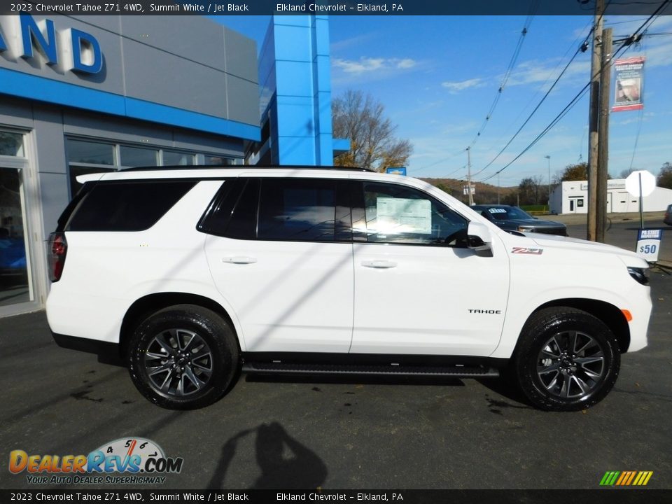 Summit White 2023 Chevrolet Tahoe Z71 4WD Photo #3