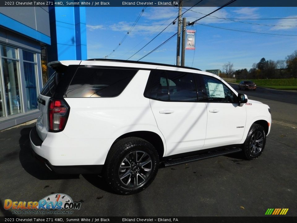 2023 Chevrolet Tahoe Z71 4WD Summit White / Jet Black Photo #4