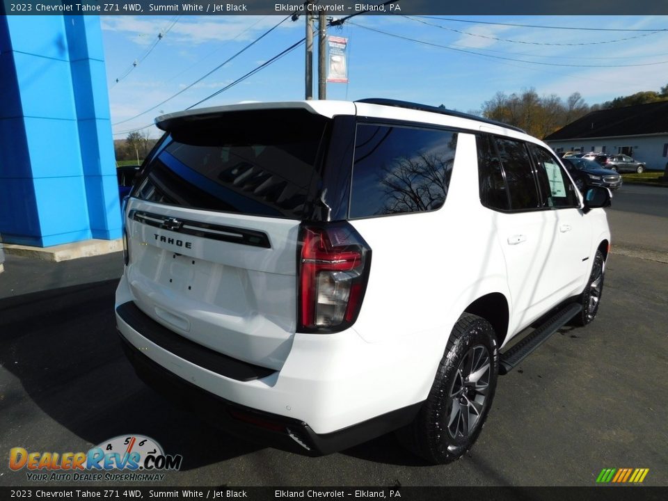 2023 Chevrolet Tahoe Z71 4WD Summit White / Jet Black Photo #5