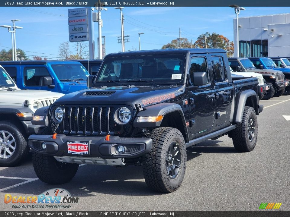 2023 Jeep Gladiator Mojave 4x4 Black / Black Photo #1