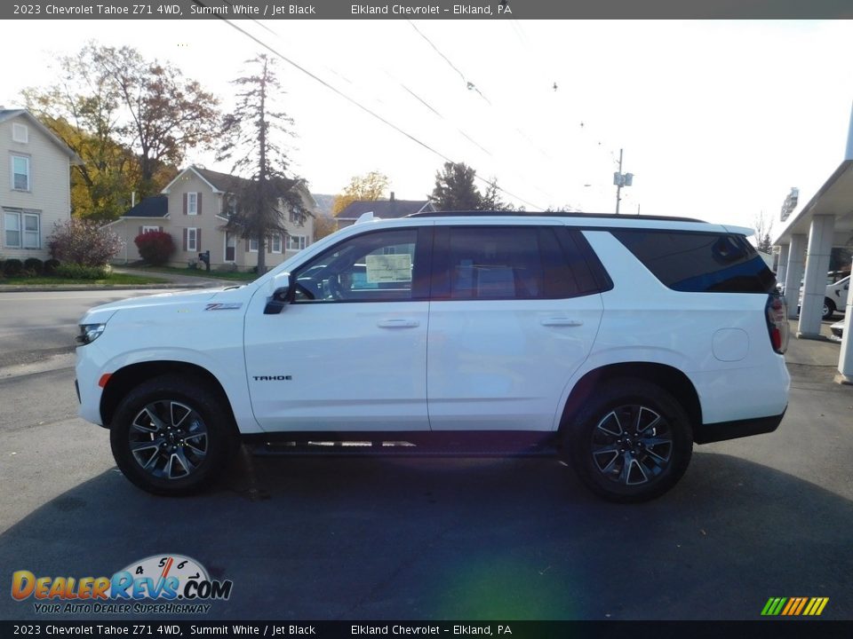 2023 Chevrolet Tahoe Z71 4WD Summit White / Jet Black Photo #8