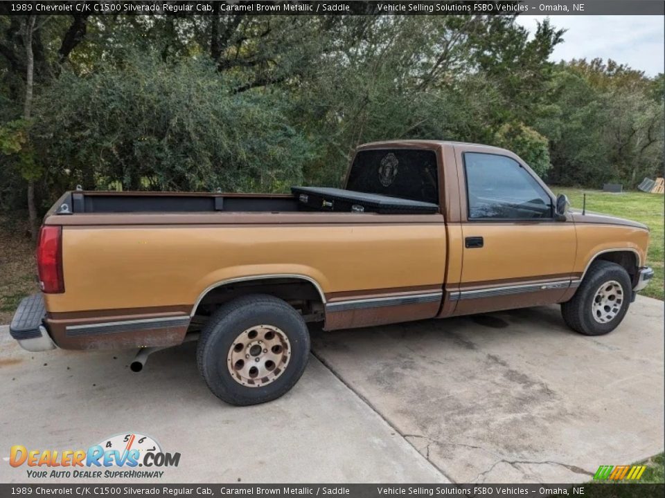 Caramel Brown Metallic 1989 Chevrolet C/K C1500 Silverado Regular Cab Photo #8