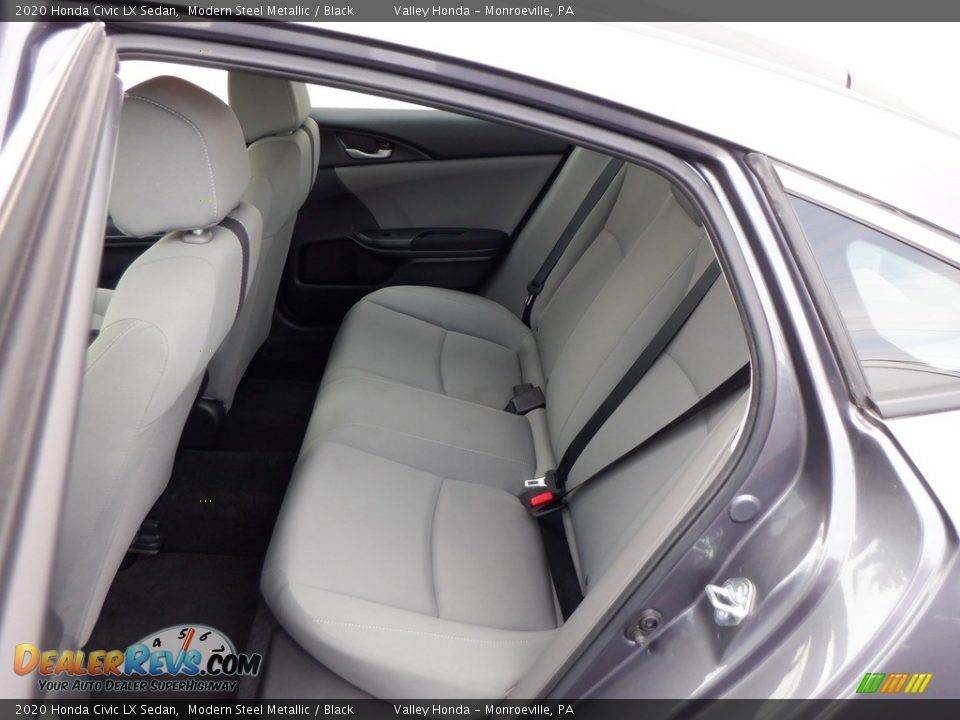 Rear Seat of 2020 Honda Civic LX Sedan Photo #22