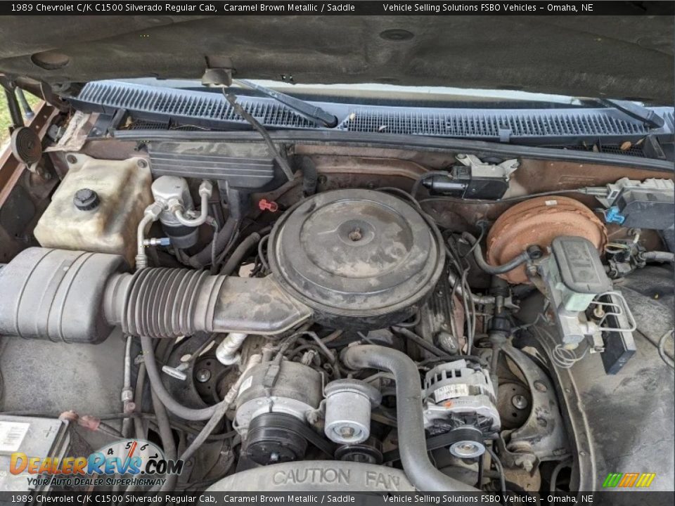 1989 Chevrolet C/K C1500 Silverado Regular Cab 5.7 Liter OHV 16-Valve V8 Engine Photo #11