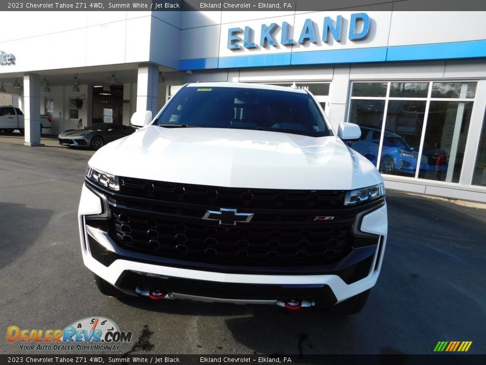 2023 Chevrolet Tahoe Z71 4WD Summit White / Jet Black Photo #12