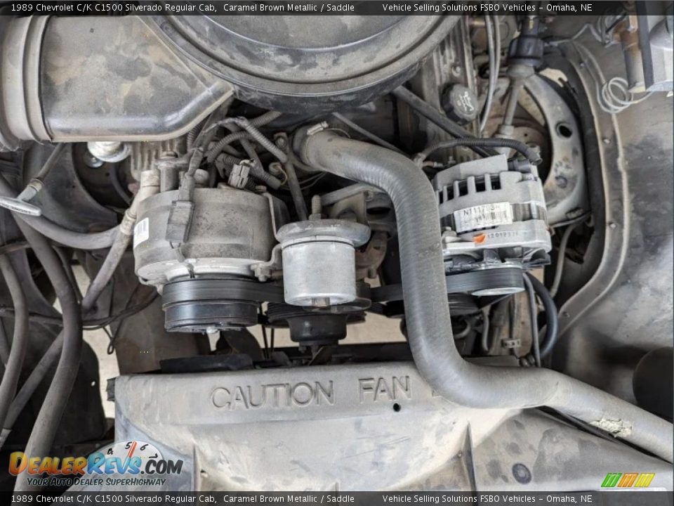 1989 Chevrolet C/K C1500 Silverado Regular Cab 5.7 Liter OHV 16-Valve V8 Engine Photo #12